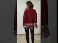Video Blusa Poncho Tricot Inverno Lindo Franja Mousse Plus Size