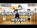 3 Simple basic dance moves (lesson 5) arms movements /wop, hip hop hit, wu tang move/