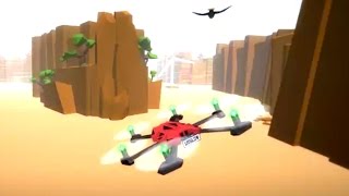 Drone Racer : Canyons | by RedForce Games | Android Gameplay HD screenshot 3