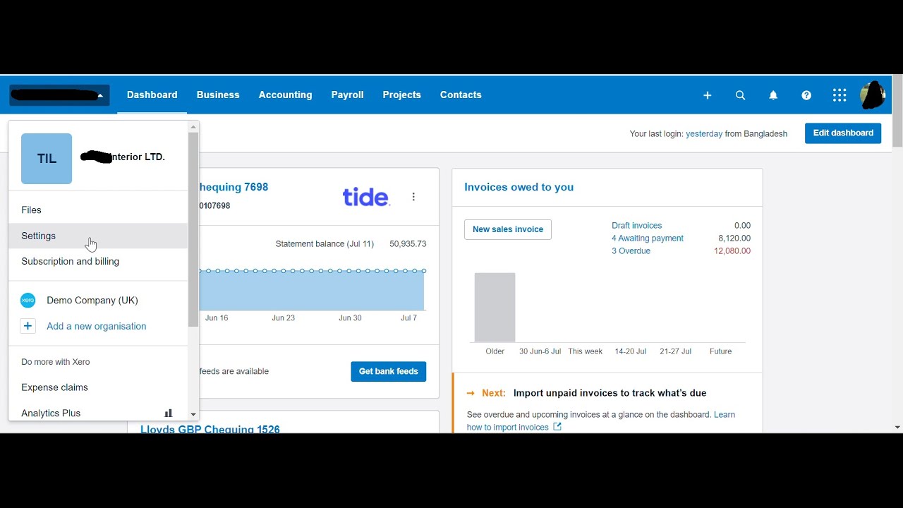 How to add a new business in Xero? - YouTube