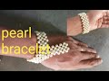 pearl bracelet making beautiful bracelet making pearl jewellery making at home