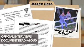 [Source Document; audio] Karen Read: Chris and Julie Alberts 1st Witness Statement