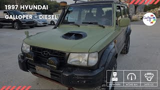1997 Hyundai Galloper VU216569+LEATHER SEATS+USB+Airbag+Radio