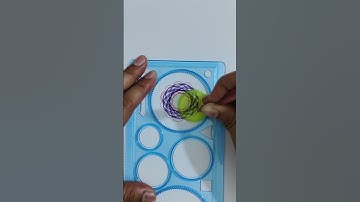 Spirograph Unique art designer #spirograph #art #shorts #asmr #trending #viralshorts