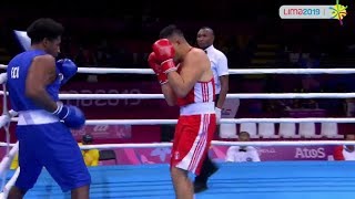 (91kg) LUCAR JAIMES Jose Maria (PER) vs CASTILLO TORRES Julio  (ECU) PanAmerican Games Lima 2019