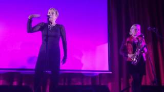 Give me an Inch, Hazel O'Connor, Sarah Fisher, Clare Hirst