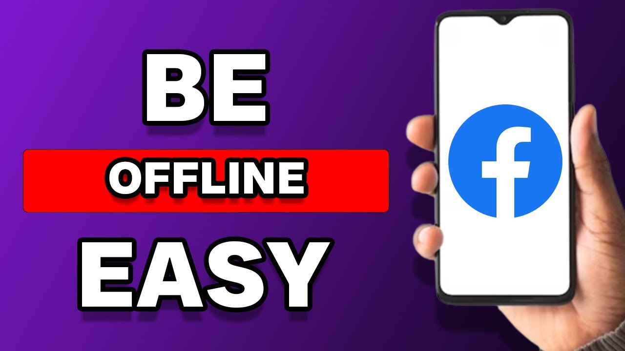 How To Be Offline On Facebook