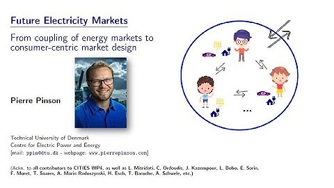 Future Electricity Markets, Professor Pierre Pinson