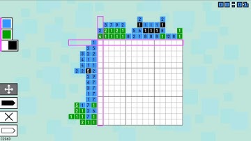 Pic-a-Pix Color 2🧩:  Level 63