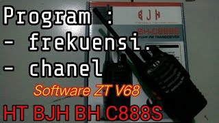 Program Ht BJH BH C888S software ZT V68 @alitralala1460