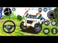 Modified Mahindra Thar😈Games:India White Thar (Gadi Wala Games) Car Game Android Game - #2026