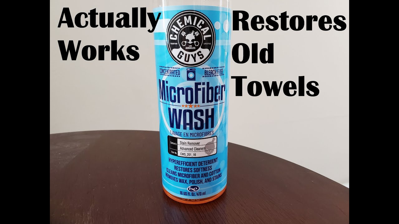 Chemical Guys Microfiber Wash. Does it Work? YouTube