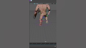 Creating a Run Cycle Part1 #3d #3dart #animation #maya #characteranimation #tutorial #runcycle