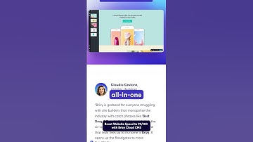 Boost Website Speed to 99/100 with Brizy