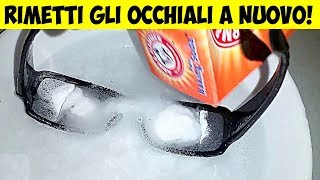 Guarda questi trucchi per eliminare i graffi agli occhiali! - YouTube