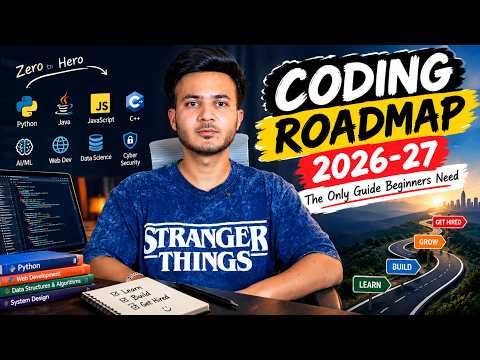 PART 1 The Only Guide Beginners Need | CODING ROADMAP 2026–27