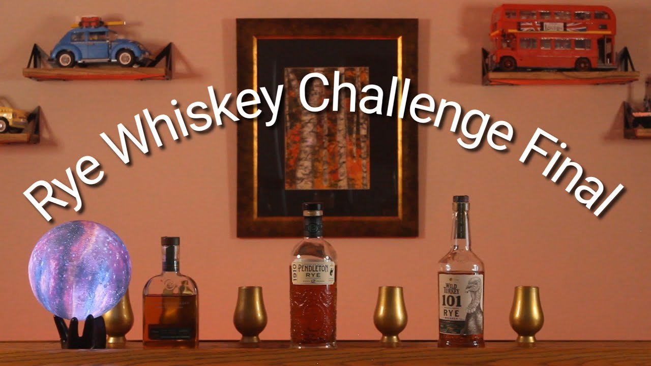 Rye Whiskeys Finale Wild Turkey 101 Rye vs Woodford Reserve Rye vs
