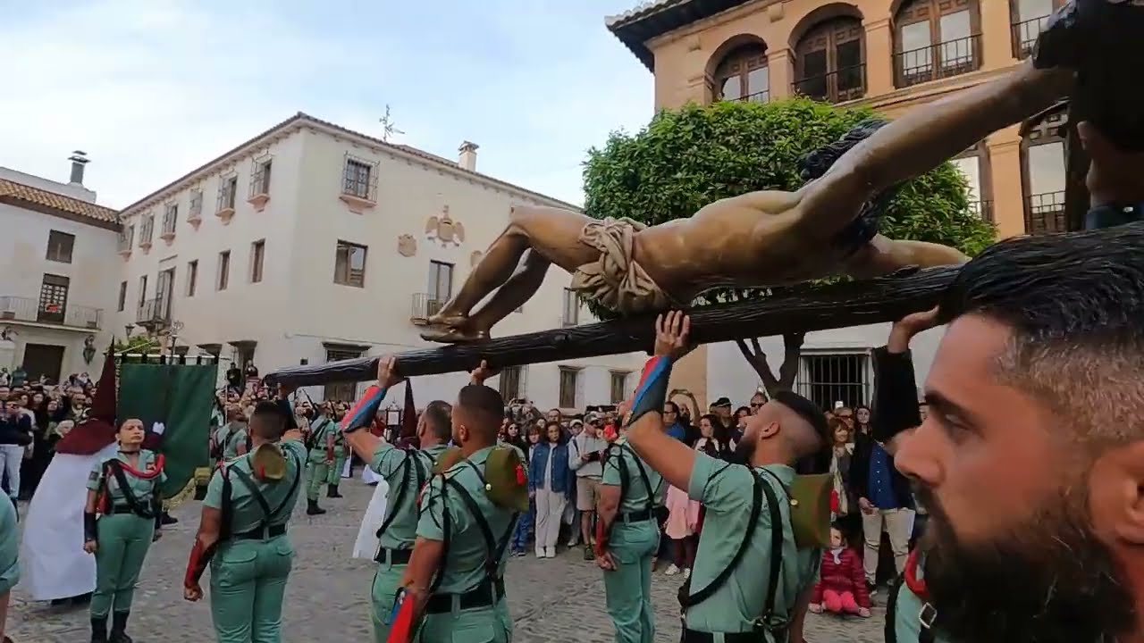 La legión en Ronda y el Cristo de la Buena Muerte