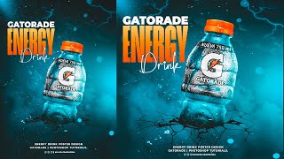 Gatorade Energy Drink Poster Design