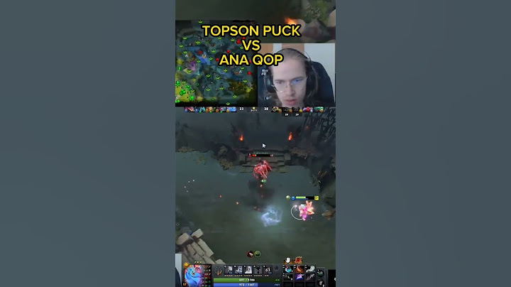 Remember this Battle of GODS?  The Topson Puck V.S Ana Qp Epic Duel #shorts #shortsvideo