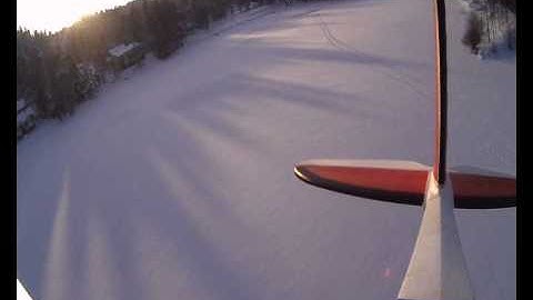 funcub on skis onboard camera