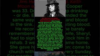 Alice Cooper's MIRACLE Recovery ,The Rock Star Who Beat Alcohol &amp; Death #shorts