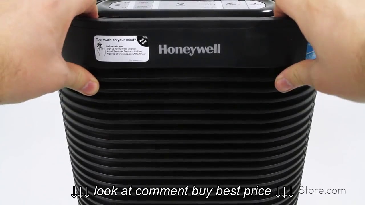 Honeywell True HEPA Air Purifier with Allergen Remover HPA100 YouTube