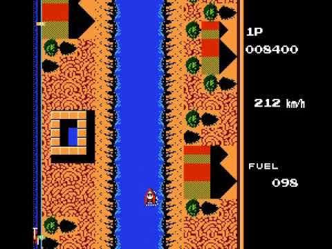 Jet Boat or Boat Race revisited (Road Fighter hack)