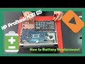 How to battery replacement hp probook 430 g5 disassembly