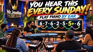 Play Hundreds of Gospel Songs by Ear | 6-7-6-2-5-5+-6 Gospel Tag Ending | Church Piano Tutorial