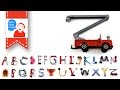 Learning letters with Street Vehicles for kids with tomica siku (Upper Case)