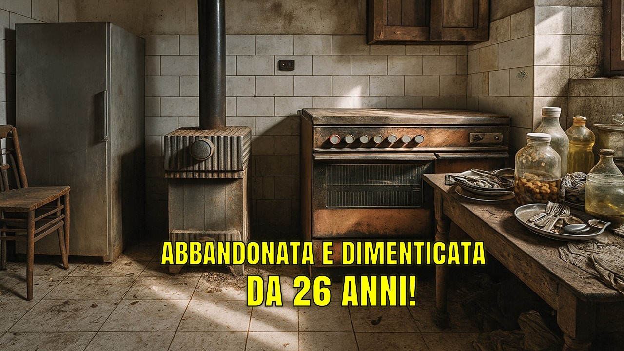 HO TROVATO QUALCOSA DI INQUIETANTE IN QUESTA CASA ABBANDONATA DA 26 ANNI!