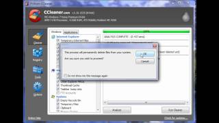 Save Hard Drive Space With CCleaner