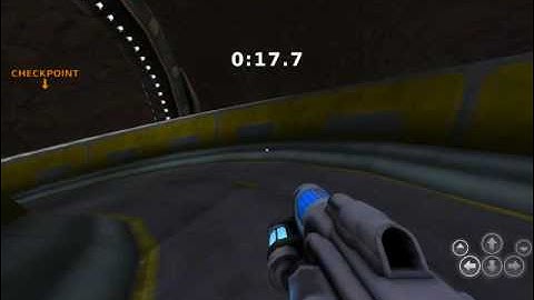 Nexuiz 2.5.1 Racetrack is not impossible.