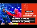 RUDNIEV (UKR) vs KARYIAEV (KGZ). Combat SAMBO 74 kg. World SAMBO Championships 2020