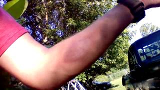 Easton  DA Torch arrow test with Fear No Evil bow