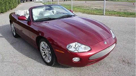 2005 Jaguar XK8 Driving