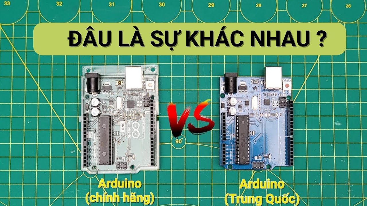 Review Arduino Made in Italy và so sánh với Arduino Made in China