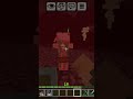 no hagas esto con los piglins zombificados #minecraftshorts #diversiongamer #peligro