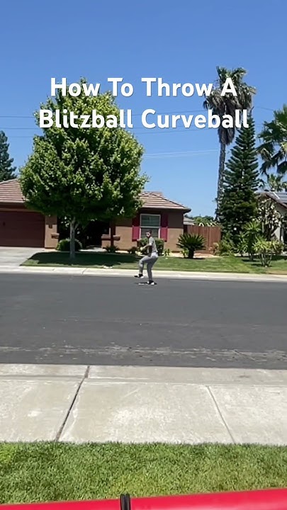 How To Throw A Curveball With A Blitzball How To Throw A Curveball By Julian From The Atlanta Sharks NBL