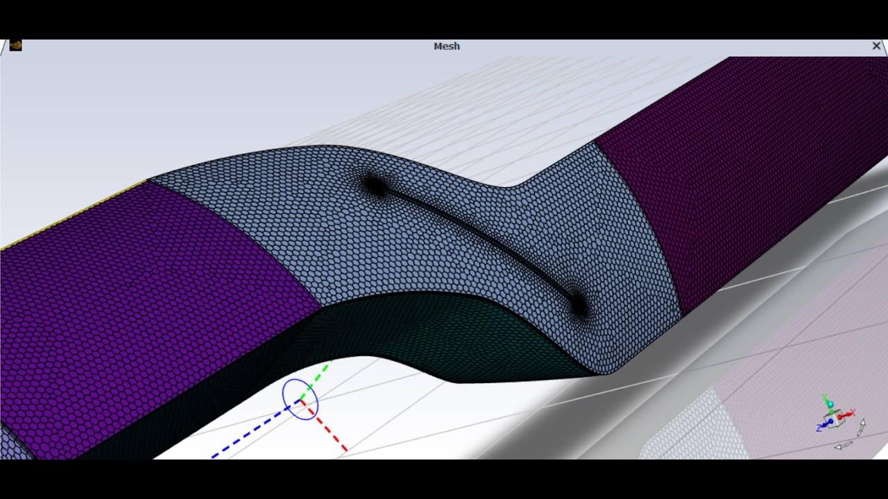 How to Mesh Periodic Turbomachinery Geometry in ANSYS Fluent (Poly-Hexcore + Sliding Mesh)