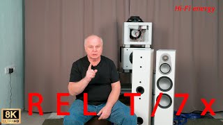 REL T7x. Subwoofer. Video review and audio test. English subtitles.