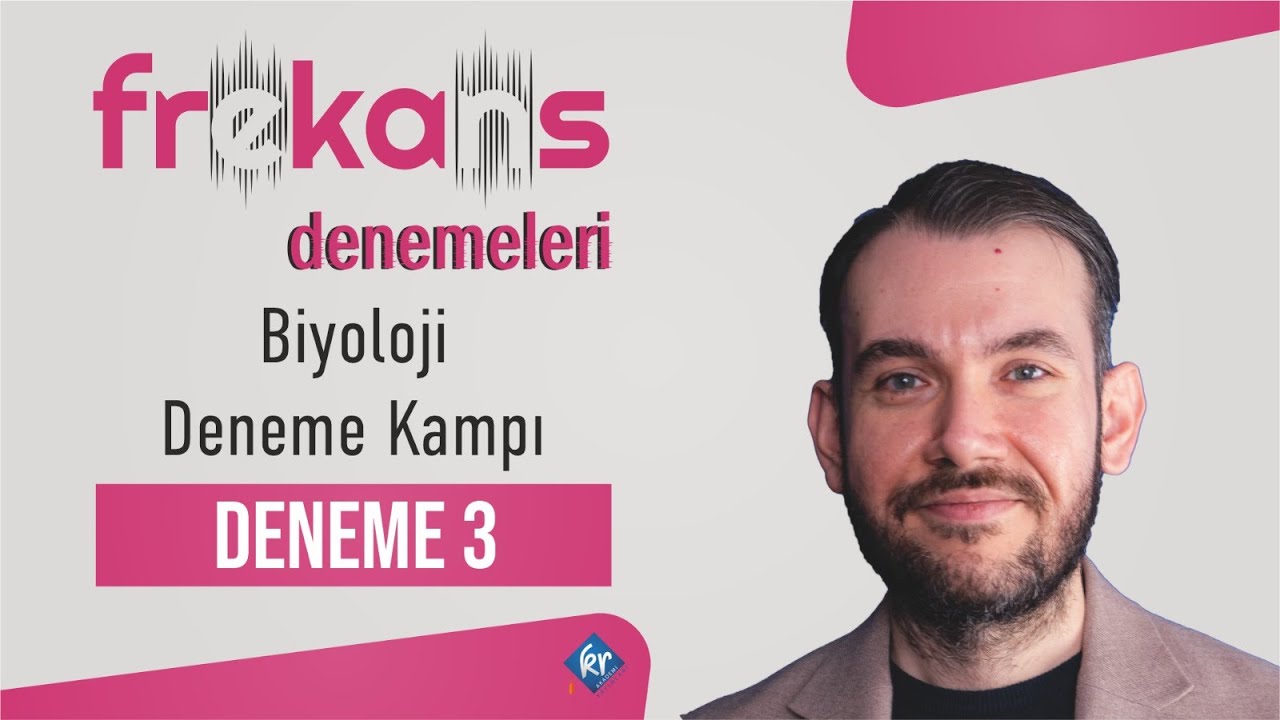 KR Akademi AYT Frekans Denemeleri l Biyoloji Çözümleri l 3.Deneme