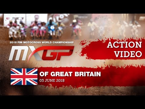 Cairoli vs Herlings battle & Cairoli Crash - MXGP Race 1 - MXGP of Great Britain