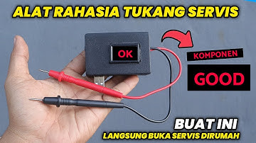 Ternyata Ini alat rahasia Tukang servis elektronik mengetahui volt komponen
