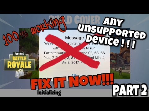 how-to-add-ram-&-play-fortnite-mobile-on-unsupported-devices!-(iphone-6,-iphone-5,-ipad-air-&-more!)