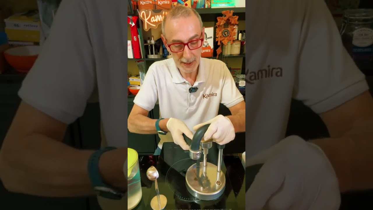 5 - ESPRESSO SIMPLE SUR INDUCTION : utilisation du bras simple pour un café sur induction