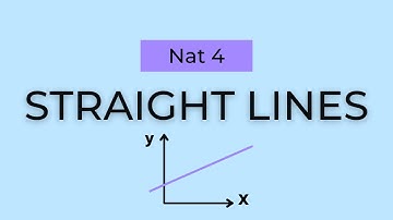 Straight Lines (Part 1) - Nat 4 Maths