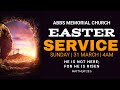 Abbs memorial church  easter service 31032024
