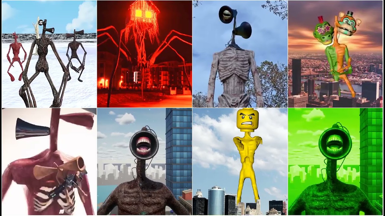 Mix - Siren Head New Coffin DanceMeme Song Cover 